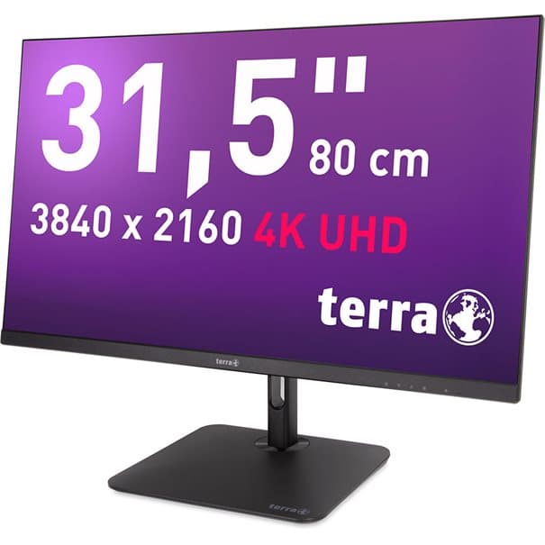 TERRA LCD/LED 3295W PV 4K IPS black USB-C/DP/HDMI, afbeelding 2