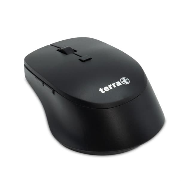 TERRA Mouse 4000 Wireless Silent USB black 6-Tasten Maus, für Rechtshänder, afbeelding 2