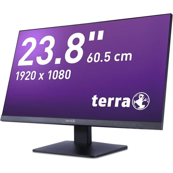 TERRA LCD/LED 2448W V4 IPS black HDMI/DP/USB-C, afbeelding 2