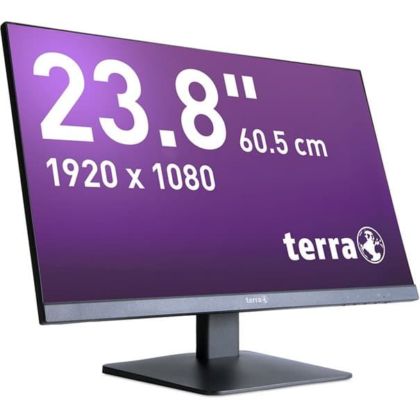 TERRA LCD/LED 2448W V4 IPS black HDMI/DP/USB-C, afbeelding 3