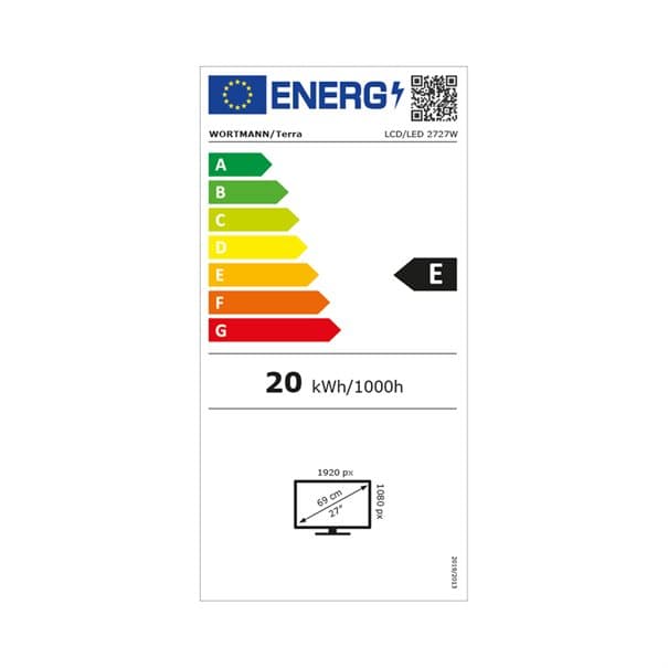 TERRA LCD/LED 2727W HA V3 IPS black HDMI/DP/USB-C, afbeelding 6
