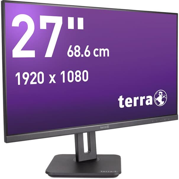 TERRA LCD/LED 2748W PV V4 IPS black HDMI/DP/USB-C, afbeelding 3