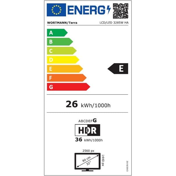 TERRA LCD/LED 3285W HA 2K VA CURVED black HDMI/DP/USB-C, afbeelding 8