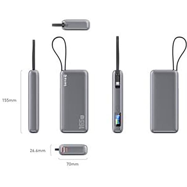 TERRA Powerbank, 20.000mAh / 165W tragbares Ladegerät, afbeelding 5